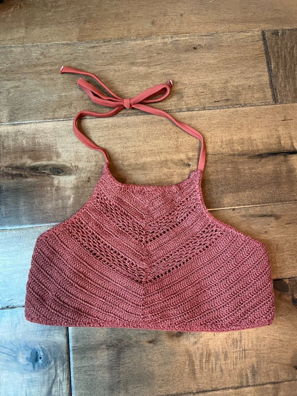Xhilaration Orange Bralette, Size M